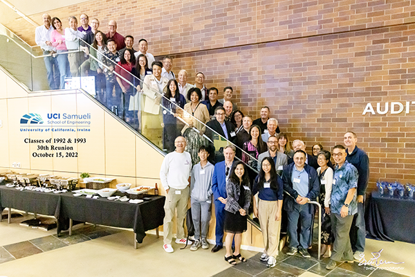 Engineering alumni reconnect at their 30-year Reunion in October.