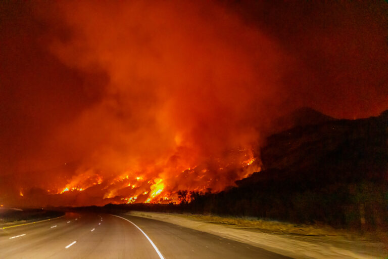 A brush fire in the summer of 2017 consumed large swaths of dried out vegetation on the hillsides of Ventura County, a place that emerged as a hot spot for wildfires over the past two decades, according to a new study by UCI researchers in Nature Scientific Reports. Amir AghaKouchak / UCI