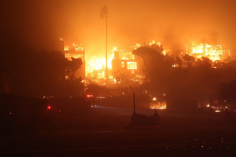 The Pacific Palisades fire