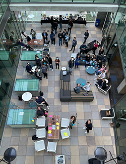 Overview of ProperData Symposium held in person at the new Interdisciplinary Science and Engineering Building.