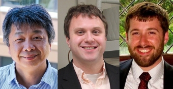 From left: Kuo-lin Hsu, Tim Rupert, Stephen Timko