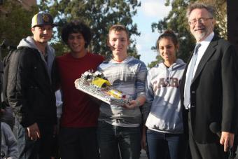 Sandman & Co. win hovercraft race