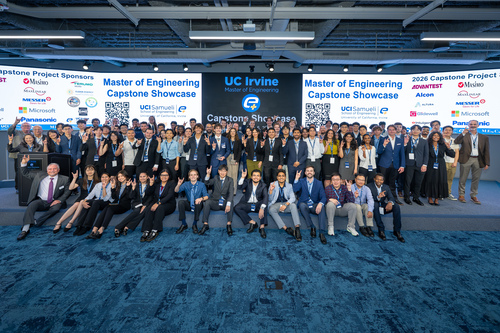 Students in the UCI Professional Master of Engineering program for 2025-2026