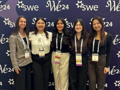 UCI Society of Women Engineers board members