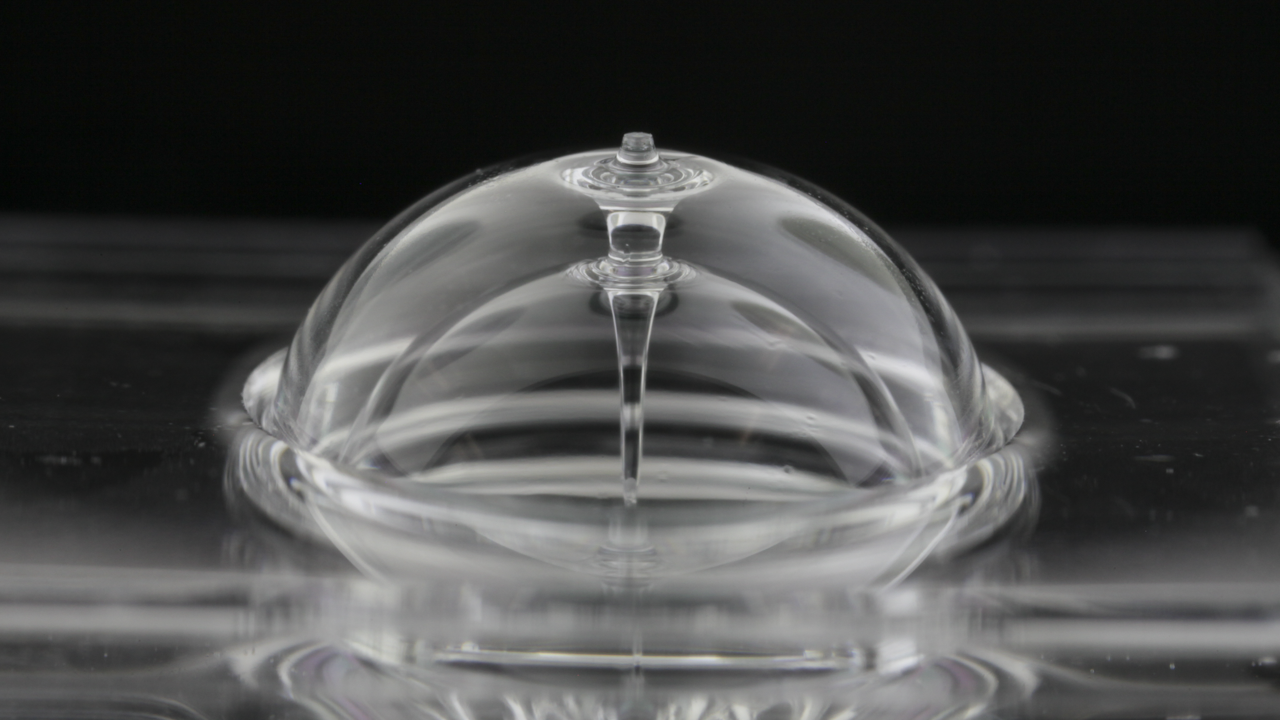 Revolving gryoscope on a table